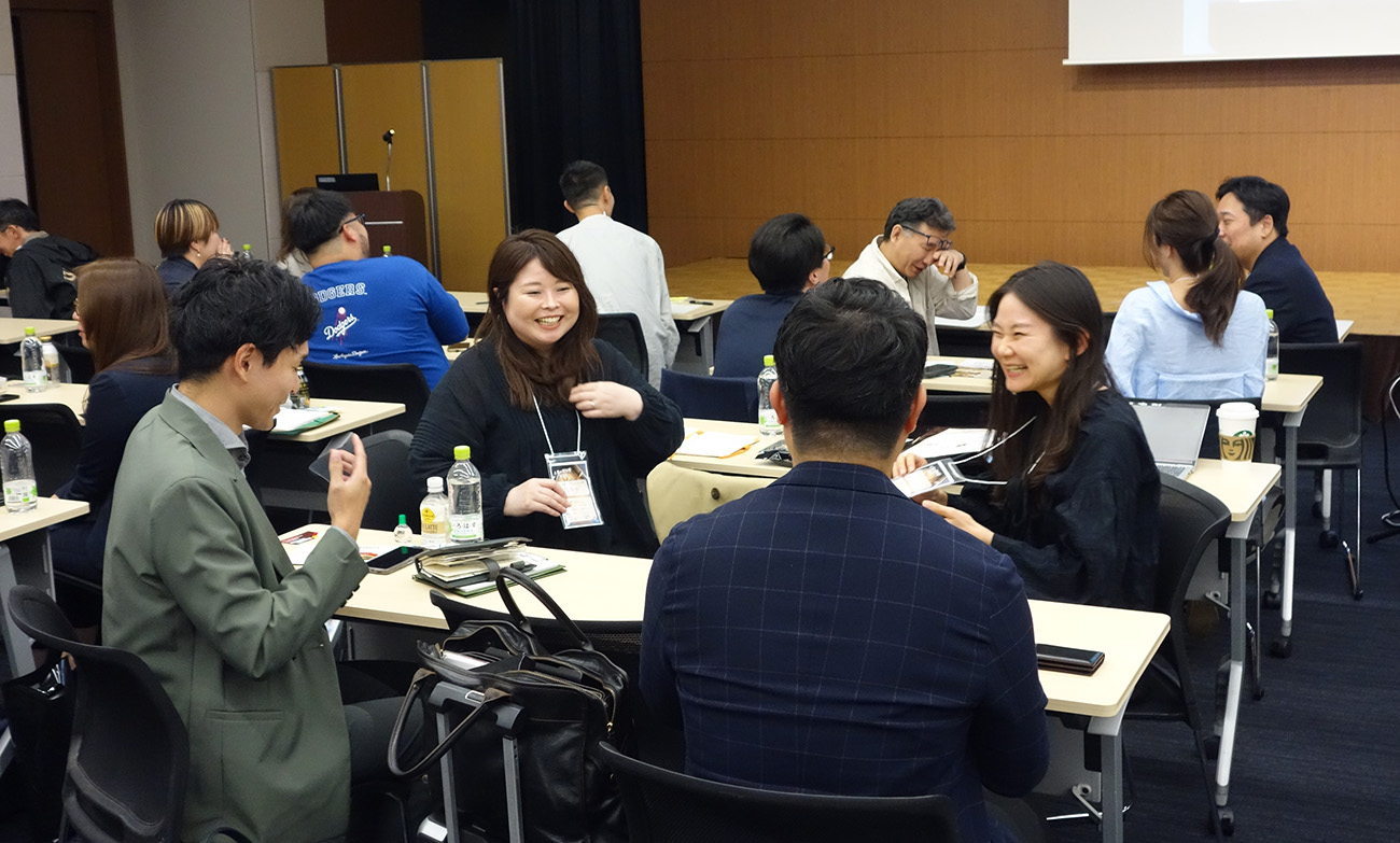 参加者同士の交流も人事図書館イベントの魅力